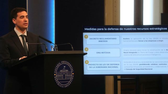 El vocero presidencial