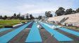 Santa Fe instala el sintético de la mejor pista de atletismo del país a la espera de los Juegos Suramericanos