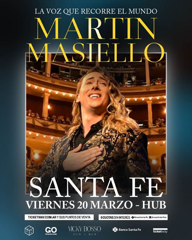Martín Masiello llega a Santa Fe con un recorrido por la historia de la música y sus emociones
