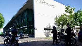 Dylan Cantero está internado en el Hospital Clemente Alvarez.&nbsp;