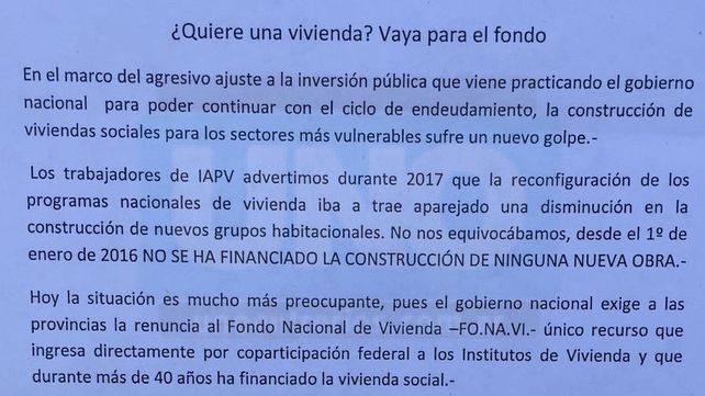 Organizaciones sociales marcharon a Casa de Gobierno por pan y trabajo