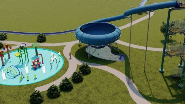 Licitarán la ampliación del Parque Acuático de Federación en el marco de un proyecto integral en el sector norte del predio