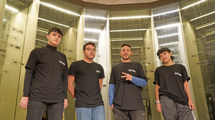 Museo de la Memoria. Emanuel, Migue, Yoel y Mili son parte del proyecto de mapeo que se relanzó en formato digital.&nbsp;