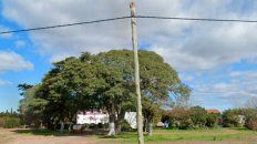 La chacra donde ocurrió el macabro crimen. La chacra donde ocurrió el macabro crimen.