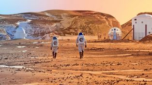 Regresaron astronautas que estuvieron un año en órbita para evaluar un viaje a Marte