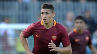 Ezequiel Ponce, en su paso por la Roma de Italia.