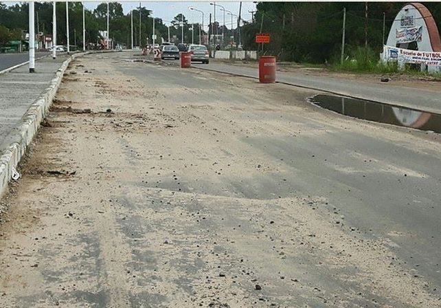 Rincón: habilitan estacionamientos en la entrada a la ciudad por la intransitabilidad de las calles
