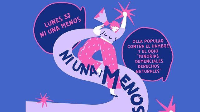 En Victoria se realiza hoy una manifestación en Plaza San Martín que incluye una olla popular