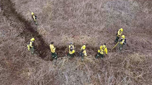 Advierten que el fuego aparece y no para; el viento y las condiciones climáticas contribuyen