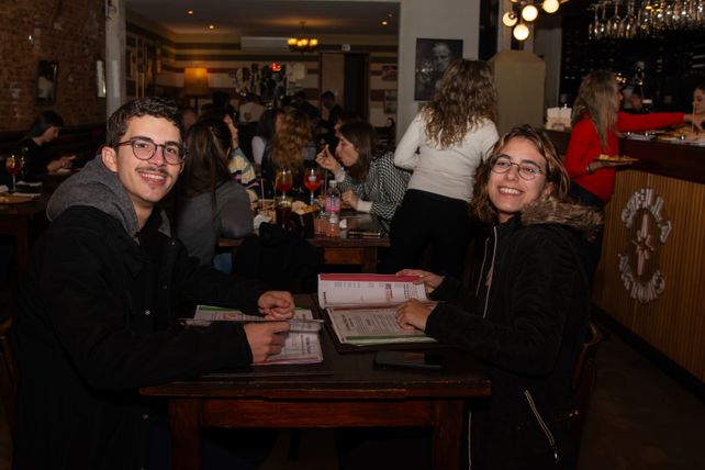 Leandro Martínez y Victoria Pérez
