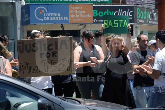 Los santafesinos marcharon contra la inseguridad
