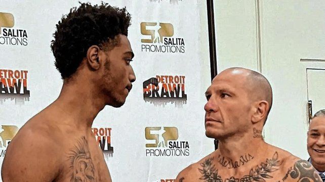 Wenceslao Mansilla peleó ante un joven y peligroso rival.