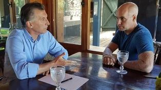 En modo ordenador del PRO, Macri citó a Rodríguez Larreta en su casa del sur del país.