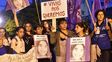 Otro reclamo. Una protesta de abril pasado en la plaza Montenegro.