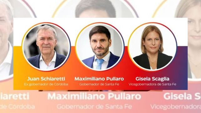 Schiaretti llega a Santa Fe para lanzar la campaña de Provincias Unidas junto a Pullaro y Scaglia