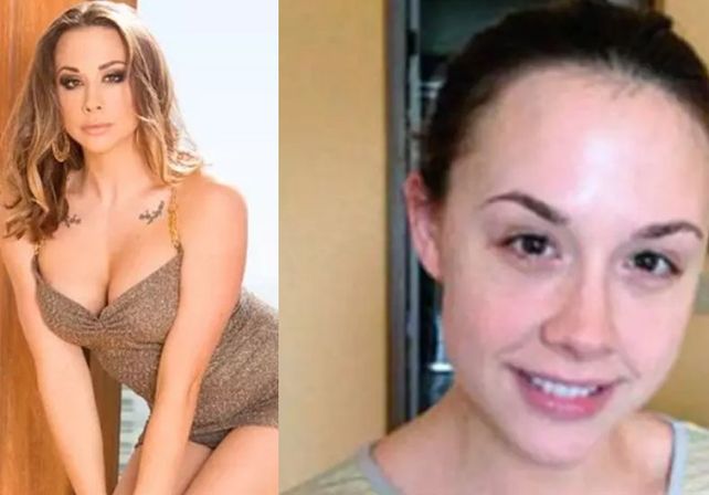 Las fotos de las actrices porno, con y sin maquillaje
