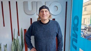 Hugo Bistolfi en la redacción de UNO