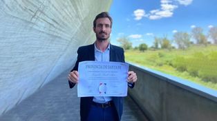El intendente Aira rescató el impulso que significó para la localidad haber obtenido el rango de ciudad.