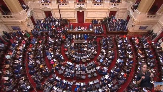 El presidente dio su mensaje ante la Asamblea Legislativa.