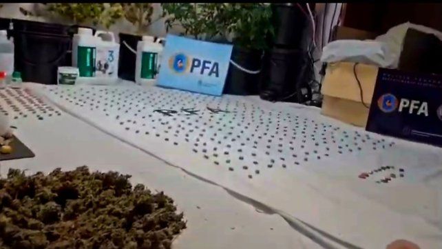 La droga fue secuestrada antes de la realización de fiestas electrónicas