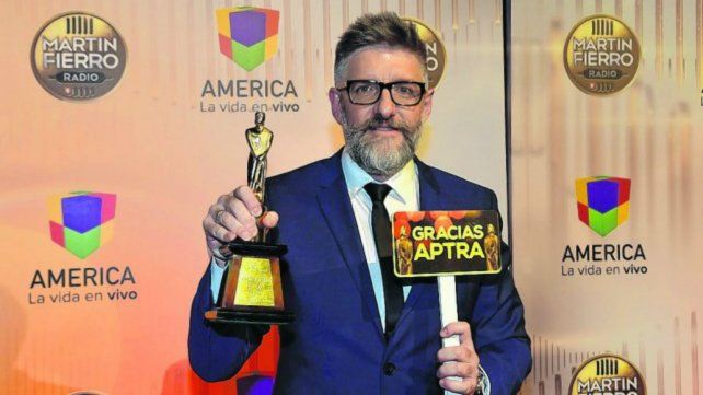 Luis Novaresio se coronó con el Martín Fierro de Oro en radio