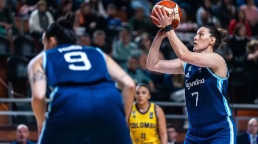 Clasificatorio Sudamericano: la entrerriana Diana Cabrera fue la goleadora en el debut de Argentina
