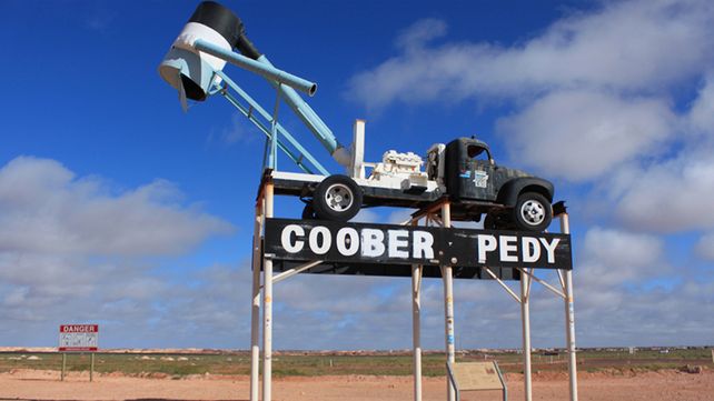 Las sorprendentes imágenes de una ciudad subterránea en medio del desierto de Australia