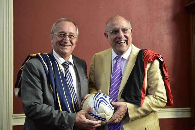 Se dan pelota. Broglia y Bermúdez dieron una muestra de respeto mutuo