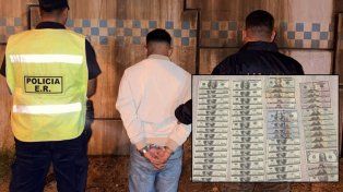 Detuvieron a un estafador tras un cuento del tío en Entre Ríos: recuperaron dólares y joyas