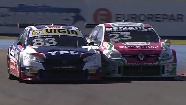 Facundo Ardusso e Ignacio Montenegro pelearon palmo a palmo las dos finales del TC2000 en Rosario.