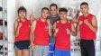 Los jóvenes boxeadores del Tin Tin Box que estarán presentes en Pucará.