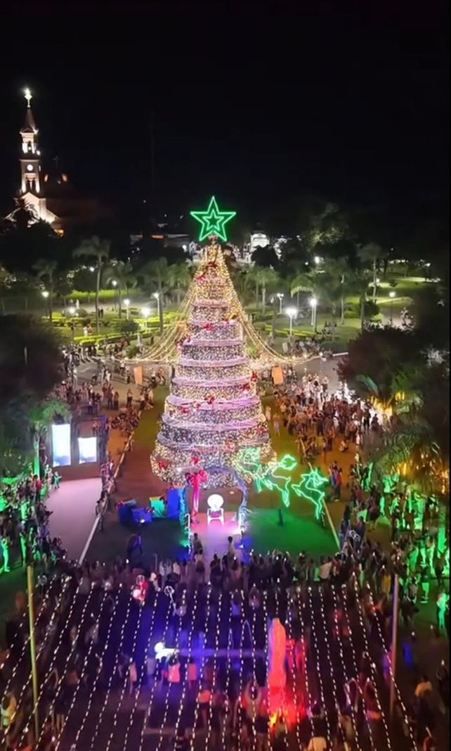 Santa Fe encendió la Navidad con luces, música y comunidad en cada ciudad