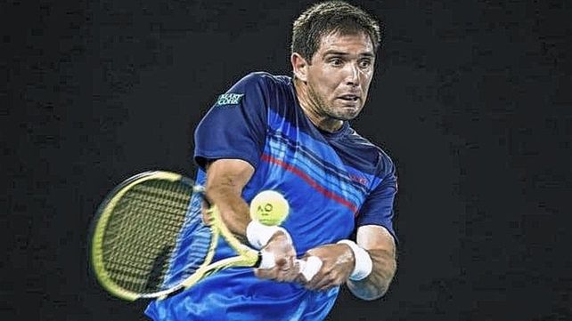 Federico Delbonis fue eliminado en la primera ronda del Master 1000 de Cincinnati.