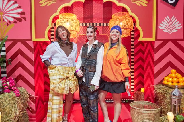 Jime Lopérgolo, Carmen Asenjo y Bárbara Ledroz