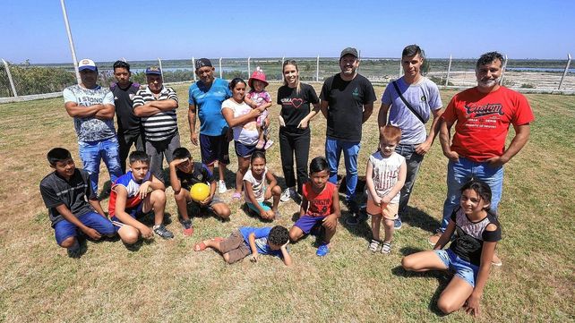 El barrio Antártida Argentina de Paraná ya tiene su Canchita