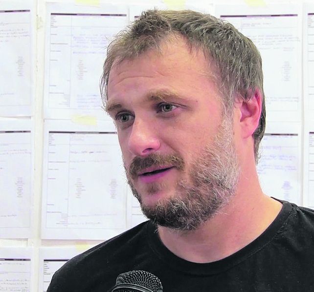 Mauricio viola. El disertante se prepara para mañana