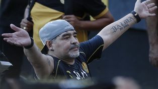 Internaron por unas horas a Diego debido a un sangrado estomacal