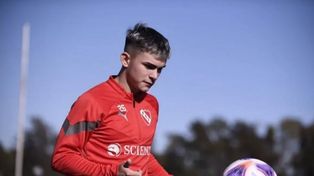 Santi López, el juvenil delantero que proviene de Independiente y ahora tendrá la chance en Rosario Central.