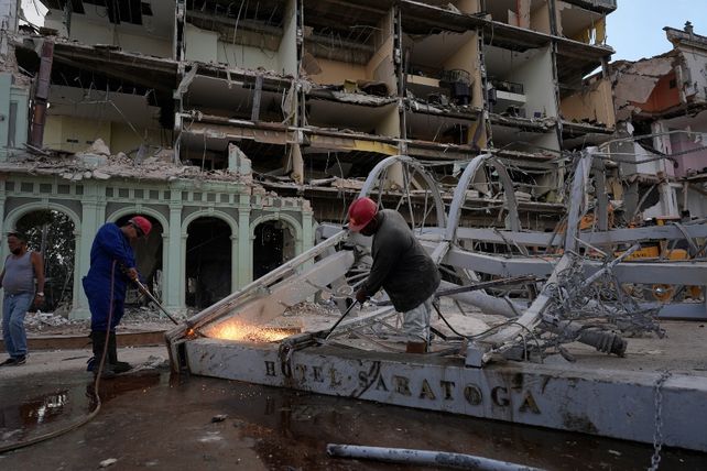 Ascendieron a 26 los muertos por la explosión en un hotel en La Habana