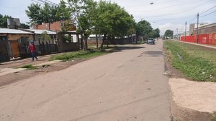 La calle Qom (continuación de Garzón) y Magallanes, donde Norberto González fue atacado por cruzarla.