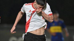 Mastantuono, figura en River Plate.
