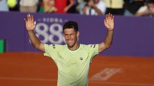 Llegó el adiós: Diego Schwartzman se despidió del tenis profesional en el Argentina Open