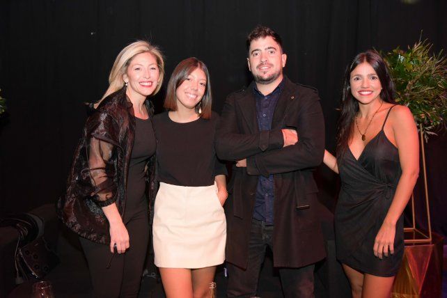 Ayelén Calegari, Mariano Pardo y Liza Bianchi y NAIARA MÜLLER. 