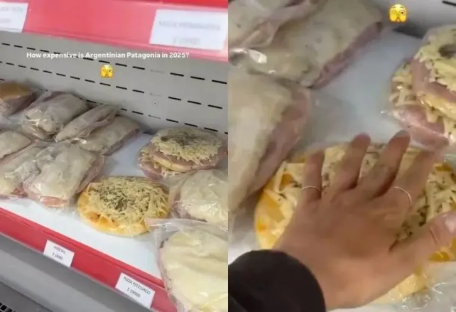 Una turista canadiense se quejó de los precios en la Patagonia: 19 dólares una pequeña prepizza