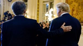Con gestos de “amistad”, Trump ratificó su apoyo a Macri
