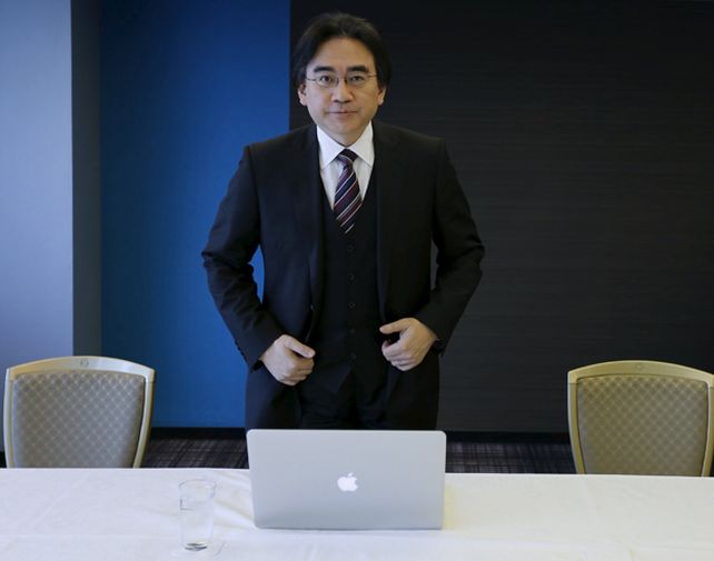 Satoru Iwata en una foto del año pasado.