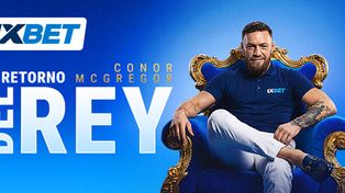 El rey ha vuelto: Conor McGregor es nuevo embajador global de 1xBet