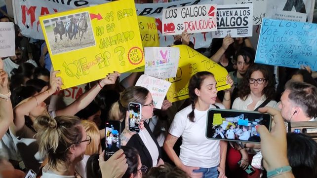 Las organizaciones proteccionistas llevaron adelante este viernes una manifestación para pedir a la Justicia que detenga la restitución de los galgos a los organizadores de carreras ilegales de perros.&nbsp;