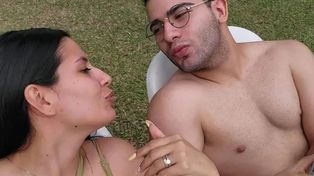 Cecilia Strzyzowski y César Sena.