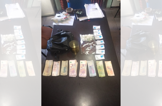 Apresaron a una vendedora barrial de drogas con cocaína en Capitán Bermúdez